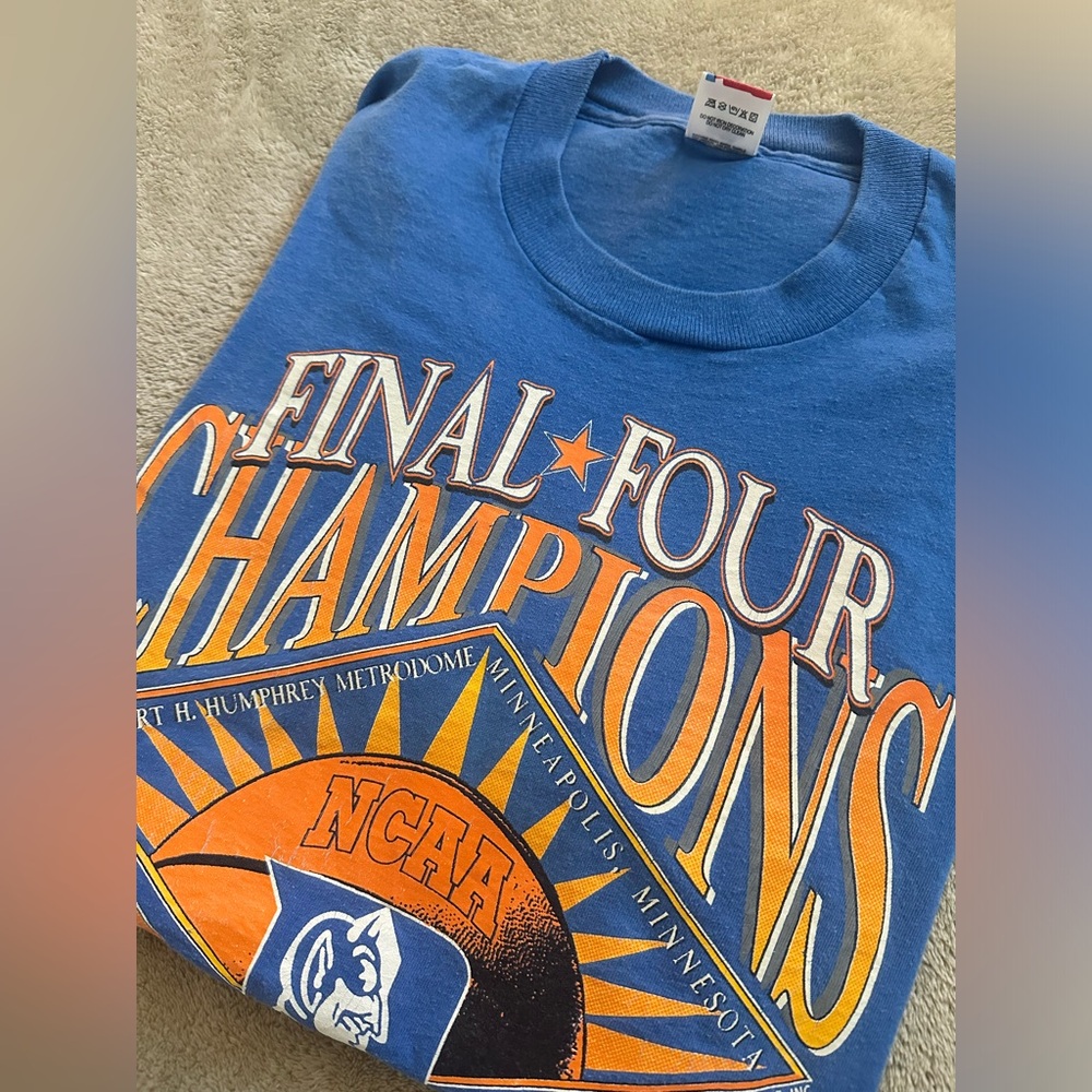 Vintage Final Four Duke Michigan 1992